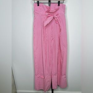 Zara High waisted stripe pants